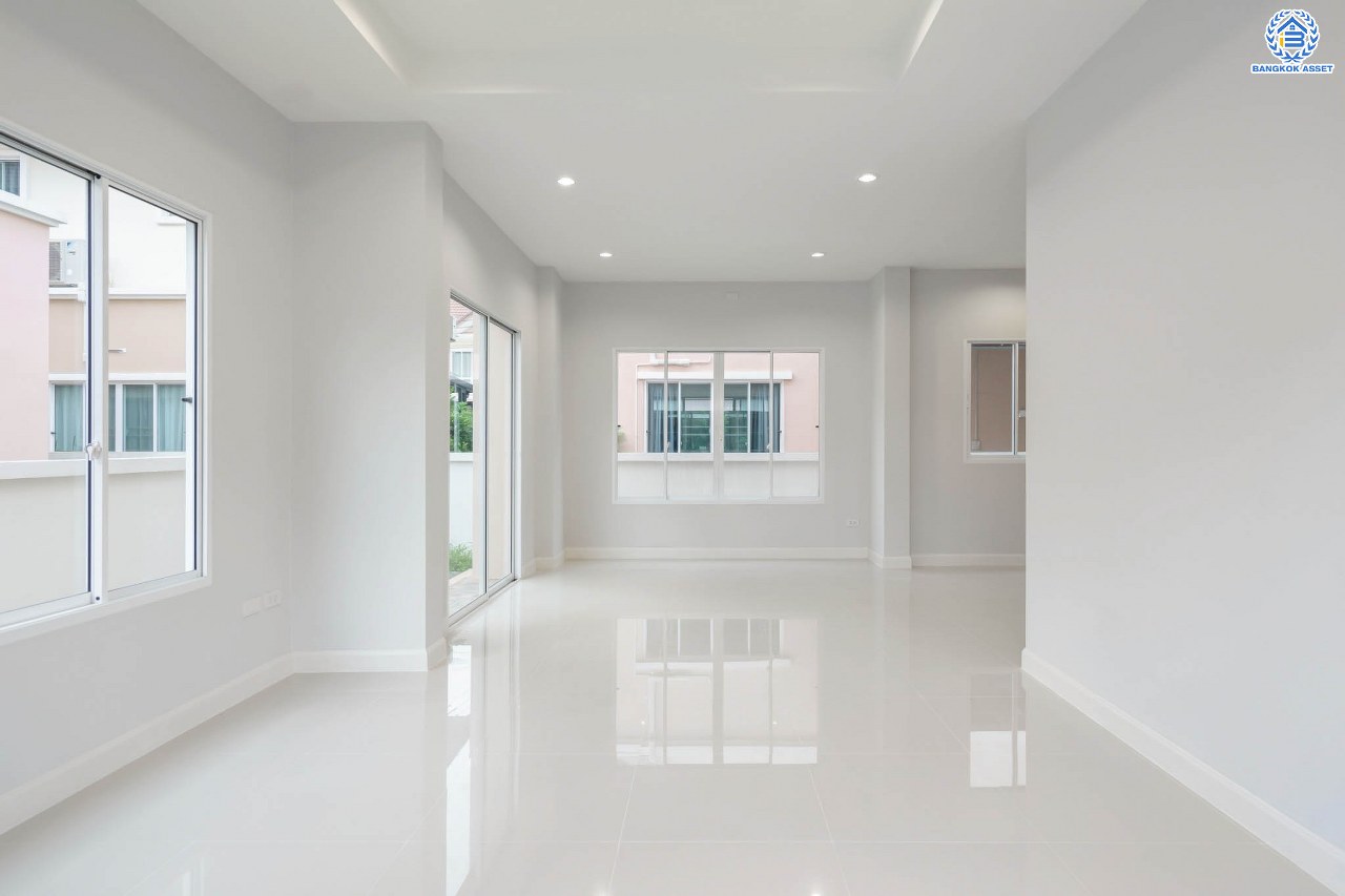 บ้านเดี่ยวมือสองนนทบุรี ม.นนทรีฟลอร่า ปิ่นเกล้า-ศาลายา เนื้อที่ 50.6 ตร.ว. ฟังก์ชัน 3 ห้องนอน 3 ห้องน้ำ 1 ห้องอเนกประสงค์ จอดรถได้ 2 คัน ส่วนกลางครบครัน ตอบโจทย์ทุกครอบครัว บนทำเลเดินทางสะดวก ใกล้เซ็นทรัลปิ่นเกล้า และจุดขึ้นทางด่วนศรีรัช